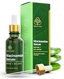 Tree of Life Niacinamide Serum for Face with Hyaluronic Acid and Vitamin B3 - Brightening Facial Serum for Uneven Skin Tone, Enlarged Pores and Sensitive Skin - Hydrating Skincare, 60ml