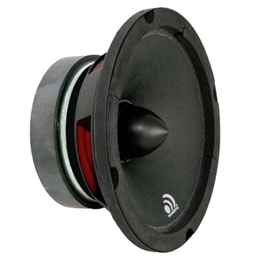 Massive Audio M6 6.5 Inch, 300 Watts, 8 Ohm Pro Audio Midrange Speaker for Cars, Stage and DJ Applications. Sold Individually.