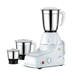 Bajaj GX8 500-Watt Mixer Grinder (White)