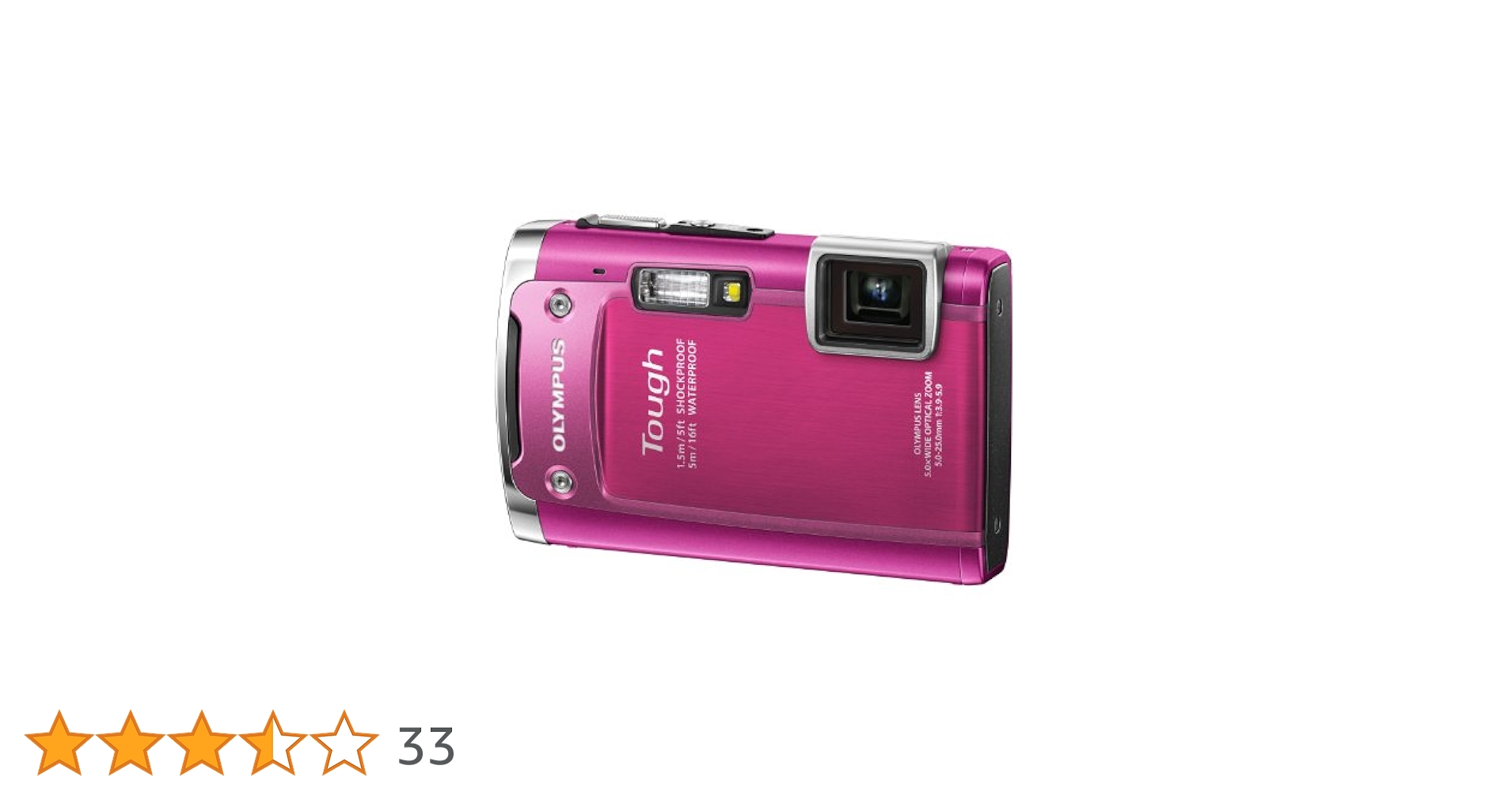 Amazon | OLYMPUS 防水デジタルカメラ TOUGH TG-615 ピンク 5m