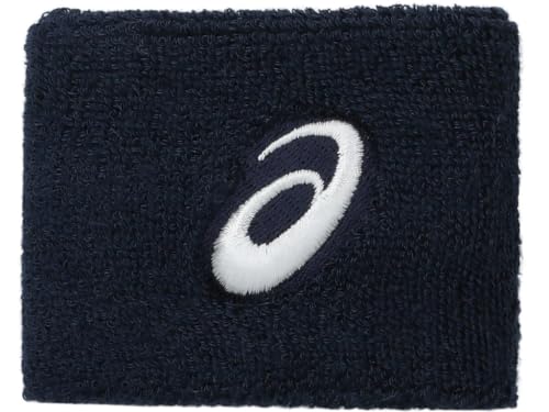 ASICS Unisex Wrist Band Pair Tennis Accessories, OS, Midnight