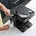 Ninja CFN602 Espresso & Coffee Barista System with Ristretto Function, Single-Serve Coffee & Nespresso Capsule Compatible, 12-Cup Carafe, Built-in Frother, Espresso, Cappuccino & Latte Maker