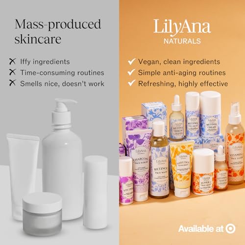 Lilyana Naturals Charcoal Face Scrub - Facial Exfoliator - Microdermabrasion Scrub - Facial Skin Care Products For Women And Men - Lavender And Tea Tree Oil thumb #5