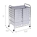 Honey-Can-Do Rolling Storage Cart and Organizer with 12 Plastic Drawers