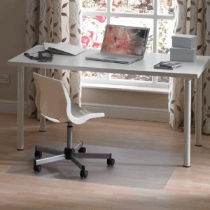 Preisvergleich Produktbild Cleartex Bodenschutzmatte Valuemat Hartfußböden / Teppichfliesen 120x75cm transparent