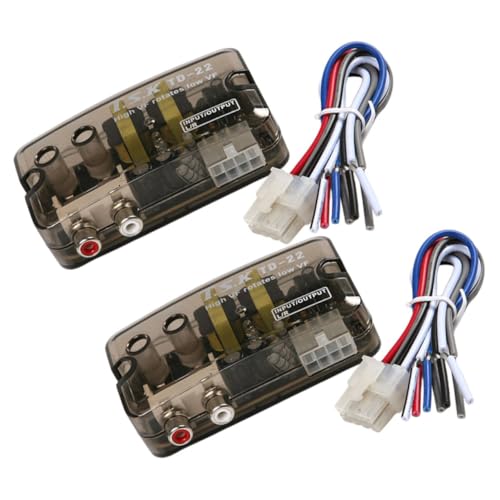 NUOBESTY Convertitore Di Uscita Per Autoradio Con Adattatore Per Amplificatore e Integrazione Di Veicolo a Basso Rumore