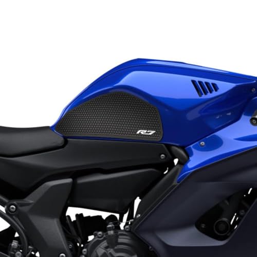 Image of for YZF R7 YZF r7 2025 2024 2023 2022 2021 Accessories Fuel Tank Pads Protect Motorcycle Fuel Tank Stickers Fuel Tank Protection Pads Knee Anti-Slip Pads Fuel Tank Grips Tank Pads(Blue)