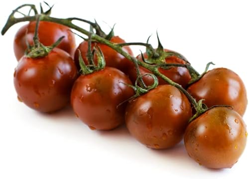 Miniatura 2 de Semillas de tomate cereza negra para plantar, más de 25 semillas de reliquia por paquete, semillas de jardín de Isla (semillas de jardín de Isla),
