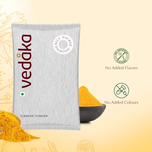 Image of Amazon Brand - Vedaka Turmeric Powder 400g (200g x 2)