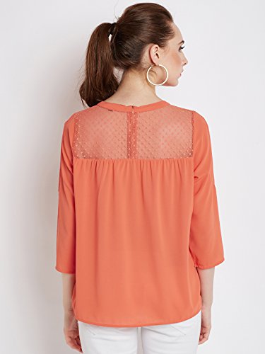 Image of RARE Women Navy Blue Solid Top