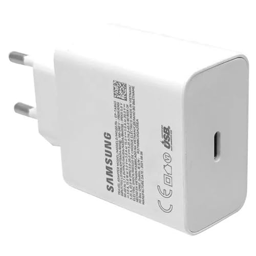 EP-TA865 Ladegerät Netzteil Travel Adapter Super Fast Charging 65W Kompatibel mit Samsung USB Typ C Type-C Weiß Bulk (ohne Verpackung) (1)