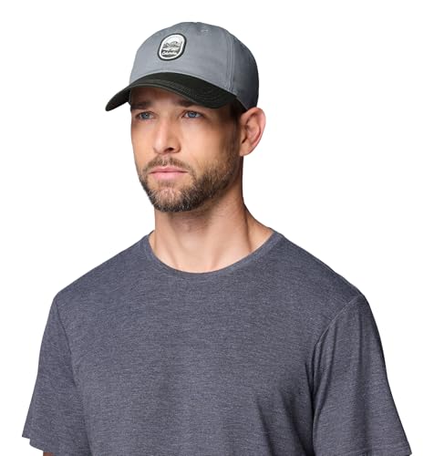 Image of Columbia Unisex Provisions Ball Cap, Lemon Wash /Mountain Landscape