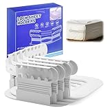 Tenuoxyn Bed Sheet Holders for Corners 4-Pack – Heavy Duty Fitted Sheet Holder Straps with 5-Level Adjustment, Anti-Slip Sheet Locks, Keep Bed Sheets Tight on All Mattress Sizes