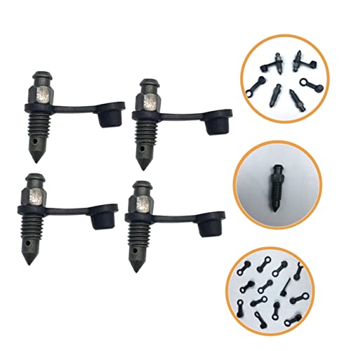 USHOBE 1 Conjunto Poeira Da Bomba De Freio Tampa Do Sangrador Acessórios Para Motocicletas Parafuso