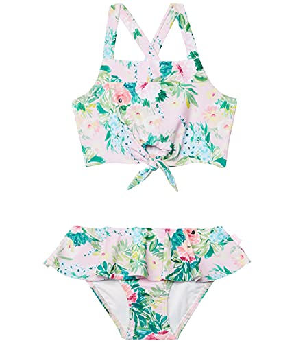 Image of Seafolly Girls' Tie Front Tankini Swimsuit Set