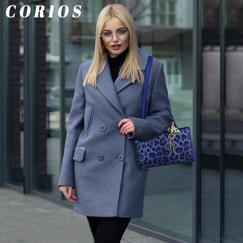 Image of Leopard Print Handbag - Women's PU Leather Crossbody Bag, Waterproof, Fashion Messenger & Satchel Bag