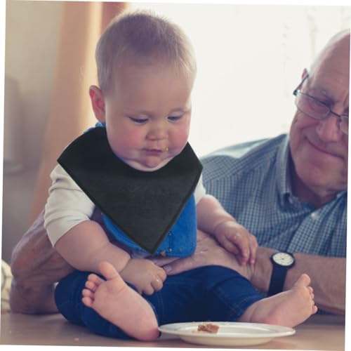 Bavoirs triangle bébé en coton (lot de 8) indispensables pour les repas