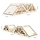 captainrc LDARC Hindernisparcours 4-teiliges Set für X43 Crawler/M58 Buggy, Baldachin, Teeter Totter, Rampen, rollende Straßen