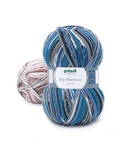 Gründl Yarn, Purple/Green Mix, 1 Knäeul - Image 4