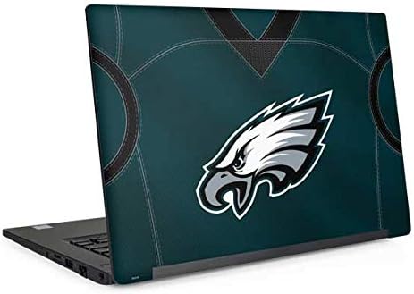 Skinit Decal Laptop Skin Compatible with Latitude 7420 - Officially Licensed NFL Philadelphia Eagles Team Jersey Design