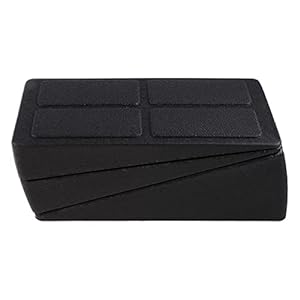 Estirador de pantorrillas para yoga, sentadillas, inclinado, altura de la tabla inclinada para un mejor estiramiento de tobillos y pies, juego de 3