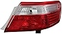 VIPMOTOZ OE-Style Outer Body Mounted Right Tail Light Lamp For 2007-2009 Toyota Camry Red Lens Passenger Side Assembly Replacement