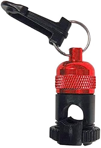 TridentDiving Equipment R534 Magnetic Adjustable Hose & Octo Holder with Clip - Red