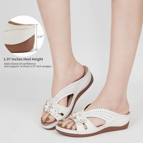 ecetana sandals for women wedge shoes slides sandals platform shoes