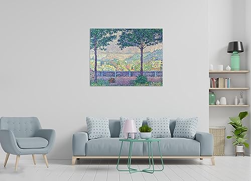 Tableau decoration murale salon avec l'impression toile terrasse