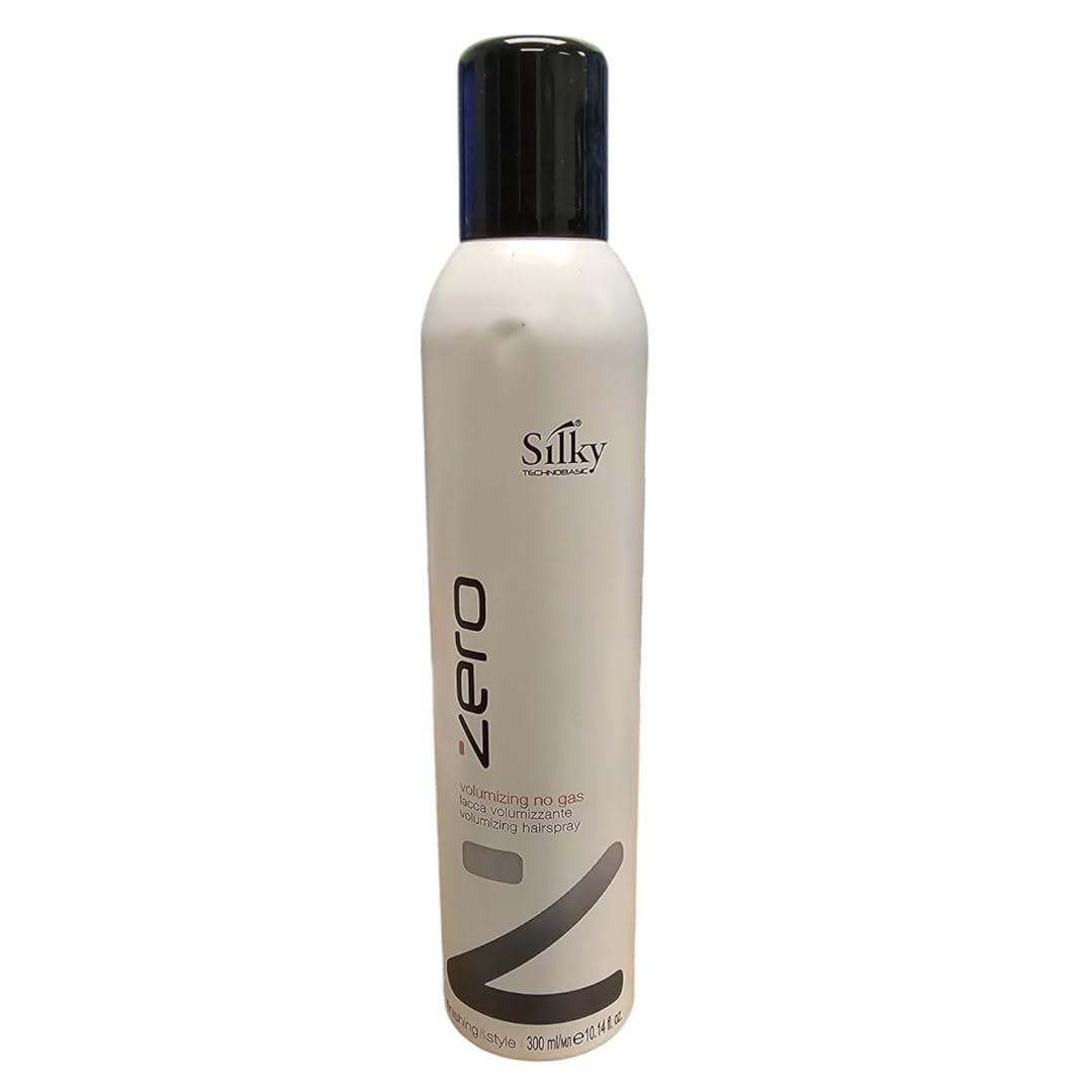 SILKY Technobasic Zero No Gas Volumizing Hair Spray - Flexible Hold & Instant Volume Hair Spray Free from Harsh Chemicals & Alcohol - Aerosol-Free Hair Spray for All Hair Types - 300ml