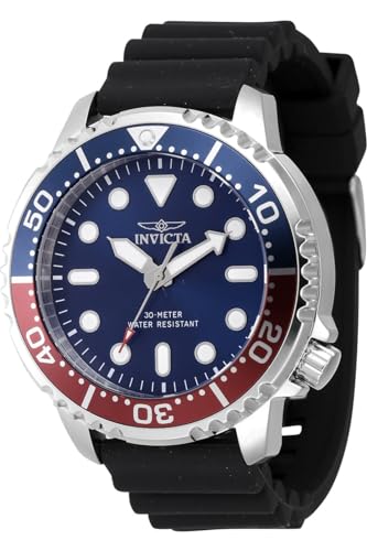 Invicta Pro Diver Men 48mm Stainless Steel Steel Blue dial PC21J Quartz