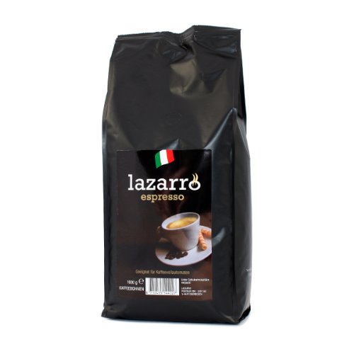 Lazarro Espresso Kaffee Bohnen 8kg (8x1kg)