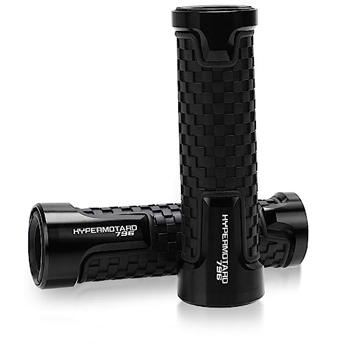 Poignées moto 22mm anti-glisse pour résoudre la fatigue sur Ducati 821