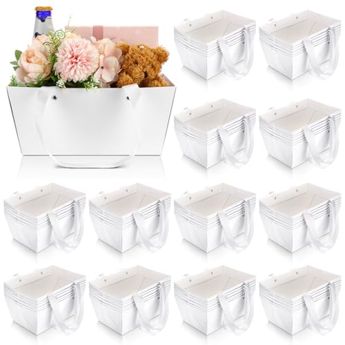 Glenmal 72 Pcs Baskets for Gifts Waterproof Empty Kraft Basket
