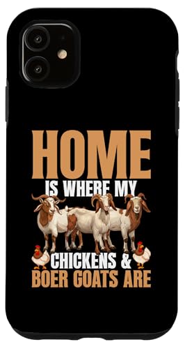iPhone 11 Boer Goat Goat Dad Farmer Costume Stuffed Animal Boer Goat Case