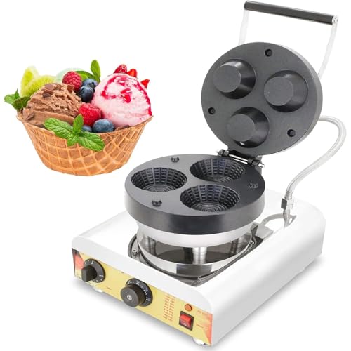 Gaufrier professionnel électrique antiadhésif haute précision thermique - 2