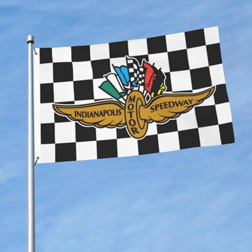 Indy 500 Flag Indiana-Polis Motor Speedway Racing Fans Flags 3x5 FT tapestry College Dorm Wall Decor Indoor Outdoor Party Decorations Banner Yard Home Decor
