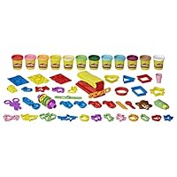 Hasbro Play-Doh - Ultra Fun Factory 47 Piece Multipack - 12 x 85g Tubs - Toys for Kids - Girls and Boys - Ages 3+
