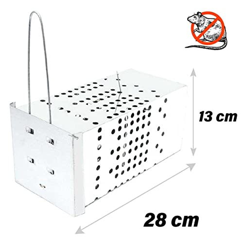 Ratoeira De Gaiola Armadilha Contra Ratos - Alta Pressão Top