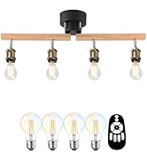 Amazon.co.jp : ANWIO シーリングライト 4灯 スポットライト 700LM 6畳