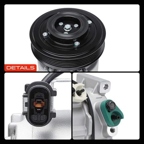 A-Premium Air Conditioner AC Compressor with Clutch Compatible with Hyundai Accent 2012-2017, Kia Rio 2012-2017 by A-Premium - Used condition - Image 9