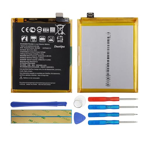 Duotipa BLP685 Battery Compatible with One Plus 6T 1+6T A6010 A6013 with Repair Tool Kit