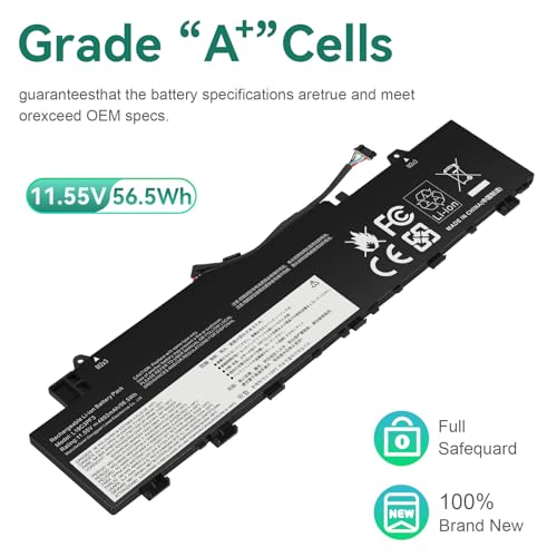 Image of ASUNCELL L19C3PF3 Laptop Battery Replace Compatible with Lenovo IdeaPad 5-14IIL05 5-14ARE05 5-14ITL05 5-14ALC05 5-14IAL7 5-14ABA7 Series L19M3PF3 L19M3PF4 L19L3PF7 SB10W86954 5B10W86957 11.55V 56.5Wh