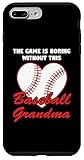 iPhone 7 Plus/8 Plus The game is boring baseball grandma ball sport granny Case