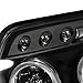 SPEC-D TUNING Halo LED Black Projector Headlights Compatible with 2003-2005 Toyota 4Runner, Left + Right Pair Headlamps Assembly