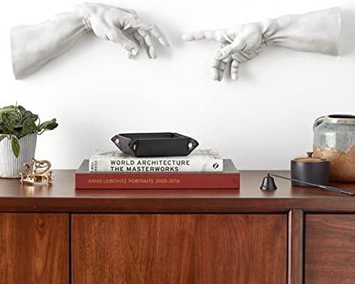 Design Toscano The Creation Wall Sculptures, Off White, 7.5x42x16.5 cm
