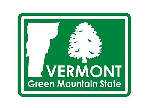 Karen Foster Design Scrapbooking Metal State-Ment Plate, Vermont