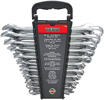 Titan Tools 17398 22-Piece SAE & Metric Combination Wrench Set image 3