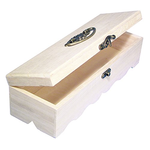 Rayher 62298000 Caja de Madera FSC Mix Credit, 29 x 9,5 x 8 cm
