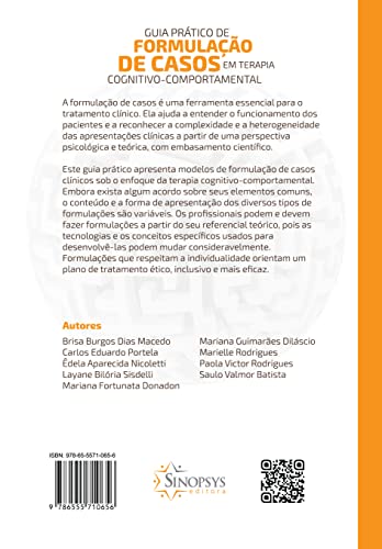 Guia prático de formulação de casos em terapia cognitivo-comportamental